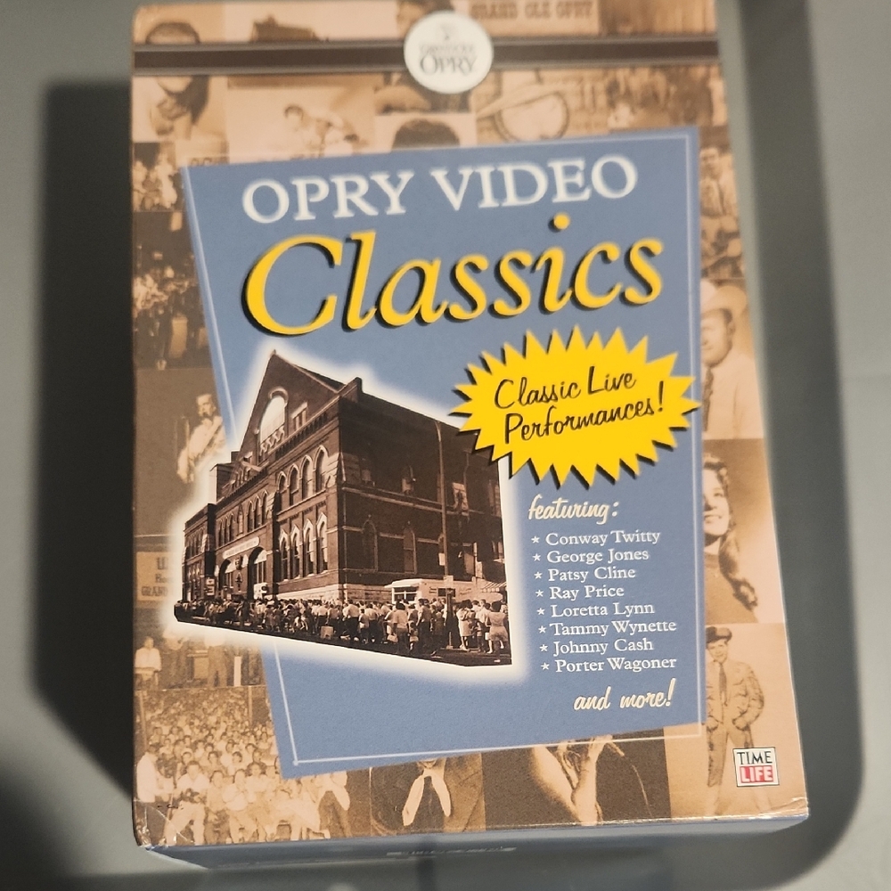 Time Life Opry Video Classics DVD